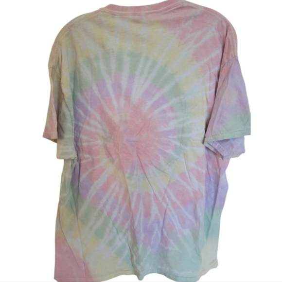 Top Golf Pastel Rainbow Tie Dye Tee Size Extra Large - Picture 5 of 5